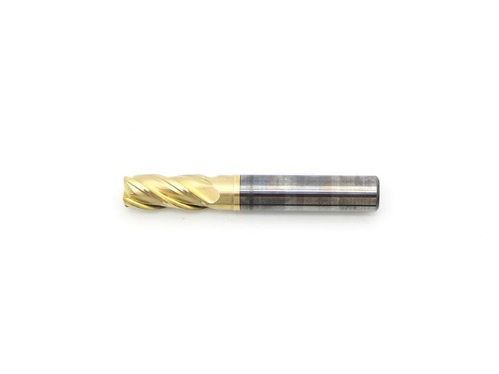 四刃整体硬质合金圆鼻刀F